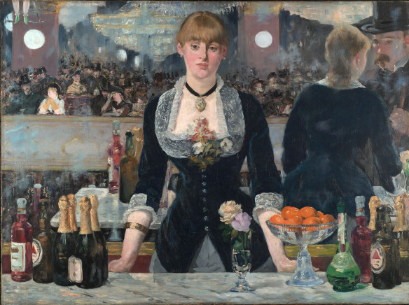 Au bar de Folies-Bergère, Édouard Manet